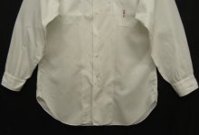 他の写真3: 60'S JOHNSON マチ付き 長袖 オープンカラーシャツ ホワイト (VINTAGE)