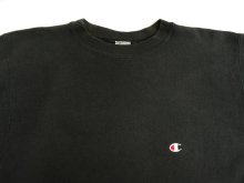 他の写真2: 90'S CHAMPION 刺繍タグ リバースウィーブ 無地 ブラック USA製 (VINTAGE)