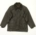 画像1: 80'S BARBOUR 3クレスト 旧タグ "4POCKET BEDALE" オイルドジャケット NAVY イングランド製 (VINTAGE) (1)