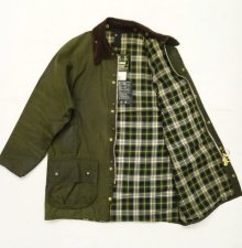 他の写真2: BARBOUR 3クレスト 旧タグ "BEAUFORT" オイルドジャケット OLIVE イングランド製 (VINTAGE)