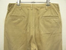 他の写真2: 50'S アメリカ軍 US ARMY "45KHAKI" サイドダブルステッチ ボタンフライ チノパンツ (VINTAGE)