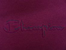 他の写真2: 90'S CHAMPION 刺繍タグ リバースウィーブ 筆記体ロゴ刺繍 グレープ USA製 (VINTAGE)