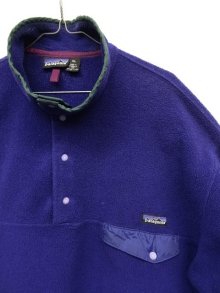 他の写真2: 90'S PATAGONIA シンチラ スナップT フリースジャケット インクブルー USA製 (VINTAGE)