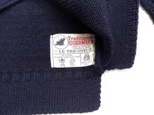 他の写真3: 70'S LE TRICOTEUR ガンジーセーター NAVY (DEADSTOCK)