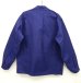 画像2: フレンチワーク カバーオール ワークジャケット NAVY (DEADSTOCK) (2)