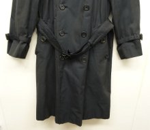 他の写真3: 70'S AQUASCUTUM "AQUA5 (コットン100%)" トレンチコート NAVY イングランド製 (VINTAGE)