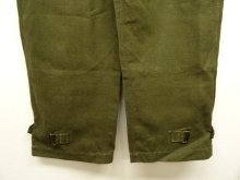 他の写真2: 50'S フランス軍 リネン混 モーターサイクル オーバーパンツ OLIVE (DEADSTOCK)