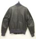 画像3: 80'S ドイツ軍 レザー フライトジャケット DK GREY (VINTAGE) (3)