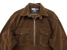 他の写真2: 90'S RALPH LAUREN "CARSON" コーデュロイ ハーフジップシャツ BROWN (VINTAGE)