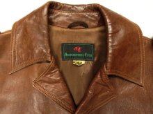 他の写真1: 80'S ABERCROMBIE & FITCH 黒タグ レザーサファリジャケット (VINTAGE) 