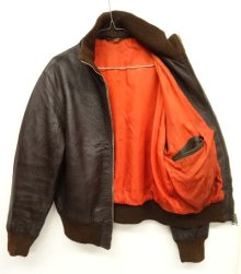 他の写真3: 80'S ドイツ軍 レザー フライトジャケット DK BROWN (VINTAGE)