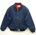 画像1: 80'S CARHARTT 裏地キルティング ダック ジャケット NAVY USA製 (VINTAGE) (1)