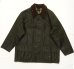 画像1: BARBOUR 3クレスト 旧タグ "BEAUFORT" オイルドジャケット OLIVE イングランド製 (VINTAGE) (1)