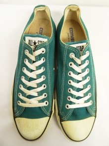 他の写真2: 90'S CONVERSE "ALL STAR LO" キャンバススニーカー GREEN USA製 (DEADSTOCK)