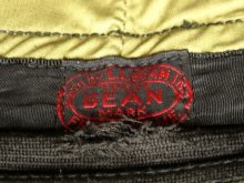 他の写真1: 40'S LL Bean 黒タグ 耳当て付き レザーキャップ OLIVE (VINTAGE)