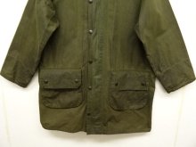 他の写真2: 80'S BARBOUR 2クレスト "UNLINED GAMEFAIR" オイルドジャケット OLIVE イングランド製 (VINTAGE)