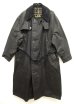 画像1: 90'S BARBOUR 3クレスト "TRENCH COAT" トレンチコート NAVY イングランド製 (VINTAGE) (1)