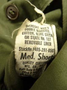 他の写真3: 50'S アメリカ軍 US ARMY "M-1950" コットンサテン ライナー付き フィールドコート M-SHORT (VINTAGE)