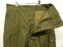 他の写真1: 50'S フランス軍 M47 フィールドパンツ 前期型 KHAKI サイズ25 (DEADSTOCK)