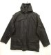 画像1: 90'S BARBOUR 3クレスト 旧タグ "LINED DURHAM" オイルドジャケット NAVY イングランド製 (VINTAGE) (1)