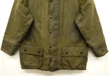 他の写真3: 90'S BARBOUR 3クレスト 旧タグ "BEAUFORT" オイルドジャケット OLIVE イングランド製 (VINTAGE)