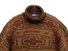 他の写真2: 90'S RALPH LAUREN "HAND KNIT" タートルネック ニット ナバホ柄 (VINTAGE)