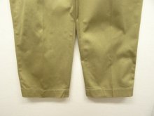 他の写真2: 60'S アメリカ軍 US ARMY コットン100% チノパンツ WALDES製ジップ (VINTAGE)