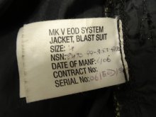 他の写真3: イギリス軍 "MK V EOD SYSTEM JACKET" 爆発物処理部隊用 ジャケット (VINTAGE)