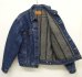 画像2: 80'S LEVIS "71506-0316" 4thモデル スモールe  ブランケット付き ロング丈 デニムジャケット USA製 (VINTAGE) (2)