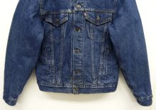 他の写真3: 80'S LEVIS "71506-0316" 4thモデル スモールe  ブランケット付き ロング丈 デニムジャケット USA製 (VINTAGE)