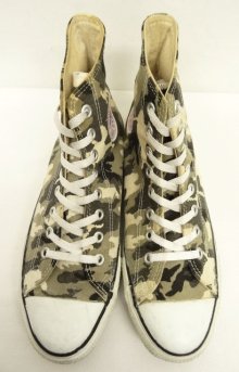 他の写真3: 90'S CONVERSE "ALL STAR HI" キャンバス スニーカー カモ USA製 (VINTAGE)