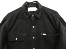 他の写真2: 80'S POLO DUNGAREES コットン ワークシャツ BLACK (VINTAGE)