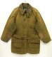 画像1: 80'S BARBOUR 2クレスト "SOLWAY ZIPPER" オイルドジャケット KHAKI イングランド製 (VINTAGE) (1)