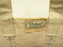 他の写真1: 80'S LL Bean 2色タグ 耳付き キャンバス トートバッグ グリーン/ホワイト USA製 (VINTAGE)