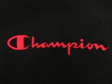 他の写真2: 90'S CHAMPION 刺繍タグ 筆記体ロゴ リバースウィーブ ブラック USA製 (VINTAGE)