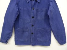 他の写真3: 60'S フレンチワーク ワークジャケット カバーオール BLUE フランス製 (VINTAGE)