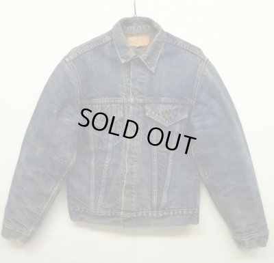 画像1: 60'S LEVIS "70505" 4thモデル BIG E ブランケット付き デニムジャケット USA製 (VINTAGE)