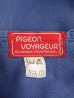 画像3: 60'S PIGEON VOYAGEUR フレンチワーク ワークジャケット カバーオール LT BLUE フランス製 (VINTAGE) (3)