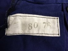 他の写真2: 60'S フランス軍 プリーツ入り ワークパンツ INDIGO (VINTAGE)