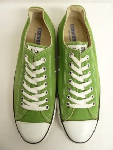 他の写真2: 90'S CONVERSE "ALL STAR LO" キャンバススニーカー LT GREEN USA製 (VINTAGE)