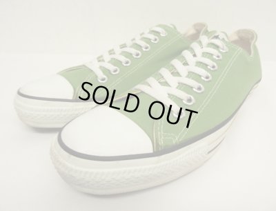 画像1: 90'S CONVERSE "ALL STAR LO" キャンバススニーカー LT GREEN USA製 (VINTAGE)