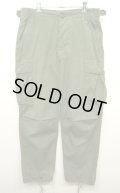 60'S アメリカ軍 US ARMY "JUNGLE FATIGUE 3rd" ノンリップ カーゴパンツ M-R (VINTAGE)