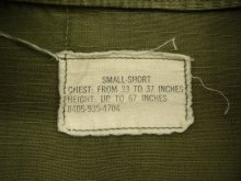 他の写真2: 60'S アメリカ軍 US ARMY "JUNGLE FATIGUE 4th" リップストップ ファティーグジャケット S-SHORT (VINTAGE)