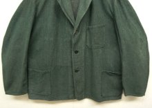 他の写真3: ユーロワーク グリーンシャンブレー ワークジャケット カバーオール GREEN (VINTAGE)