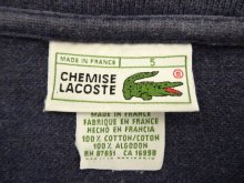 他の写真1: 80'S CHEMISE LACOSTE ポロシャツ ネイビー フランス製 (VINTAGE)