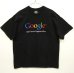 画像1: 00'S GOOGLE 両面プリント 半袖 Tシャツ BLACK (VINTAGE) (1)