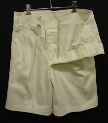 他の写真2: 60'S オーストラリア軍 プリーツ入り グルカショーツ WHITE (DEADSTOCK)