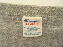 他の写真1: 80'S CHAMPION トリコタグ 88/12 Tシャツ 杢グレー USA製 (VINTAGE)