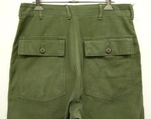 他の写真2: 60'S アメリカ軍 US ARMY "OG107" コットンサテン ベイカーパンツ (VINTAGE)