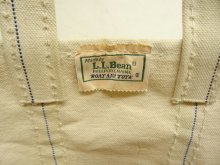 他の写真1: 80'S LL Bean 2色タグ キャンバス トートバッグ ネイビー/オフホワイト USA製 (VINTAGE)